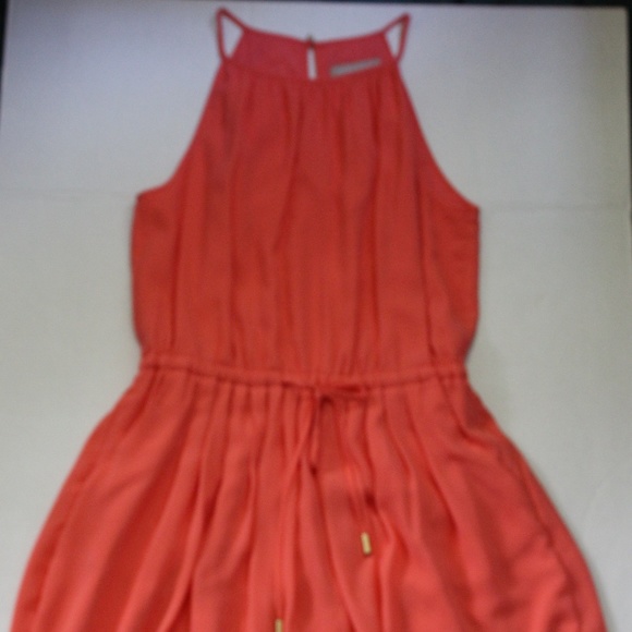 Banana Republic Dresses & Skirts - Banana Republic Coral Halter Dress *Pockets*